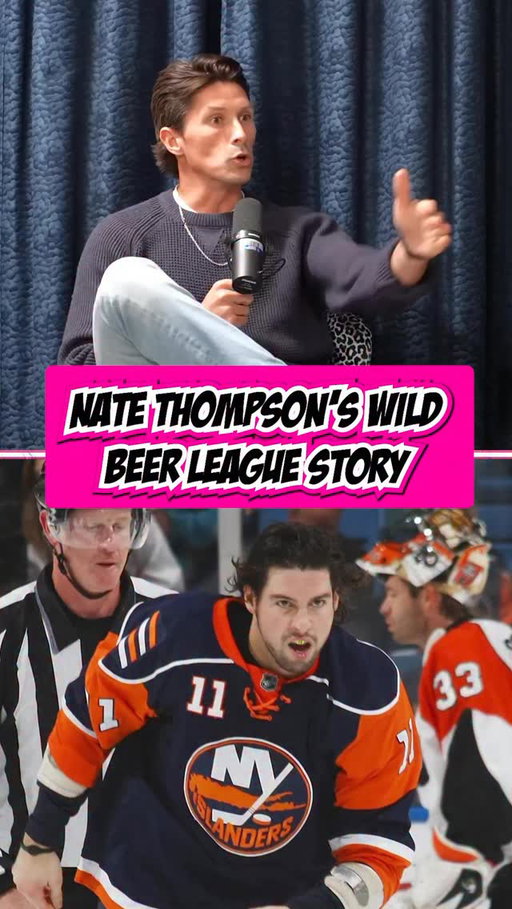 There’s always a bigger fish in Beer League. The @empty.netters boys tell a story of when @nthompson44 came to play a beer league game against the league known pest.
