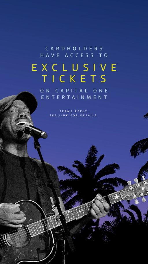 The stage is set for @dariusrucker on 1/18. Join us in Miami, with cardholder-exclusive tickets on Capital One Entertainment. Terms apply. See link in bio.