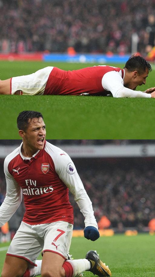 Leaving it all out there 🛝

A classic north London derby moment 🎞️