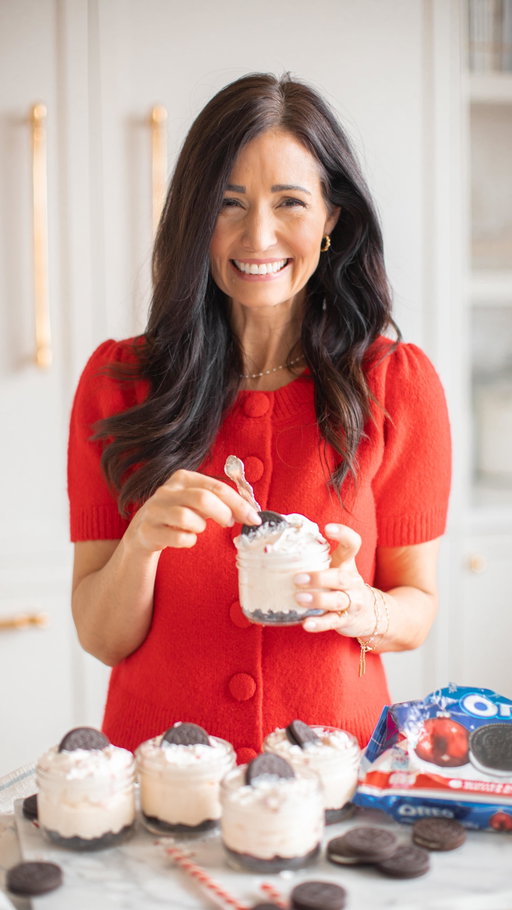 #ad Dessert isn’t just the grand finale - it’s where the real fun begins! 🎄✨ #ad

What happens when you take everyone’s favorite cookie, add a little holiday magic, and turn it into the dessert that has everyone fighting over who gets seconds? These Peppermint Oreo Cheesecake Jars.

I’m talking crushed Oreos for the base, fluffy peppermint cheesecake filling, piled high with whipped cream and dusted with crushed candy canes, and - obviously - and an Oreo to top it off!

They look fancy but take barely any time to make, which means more time for the good stuff: sitting around the table, laughing too loud, and making the kind of memories that stick.

Who’s team “dessert is the best part of any meal”? Drop a 🍪 below!

Comment OREO and I’ll send you the recipe! 

@oreo_canada