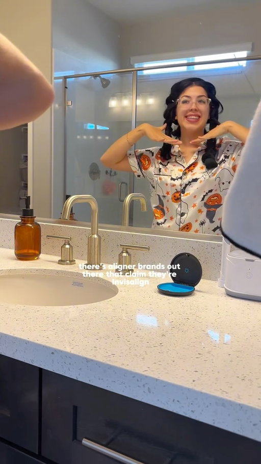 Week 22 of 38 of my @Invisalign journey - officially past the halfway point 🙌✨ #InvisalignPartner
My morning routine wouldn’t be complete without a clean mouth, fresh aligners, and a confident smile :) Link in my bio to start your #Invisalign smile journey today! #SmileSquad