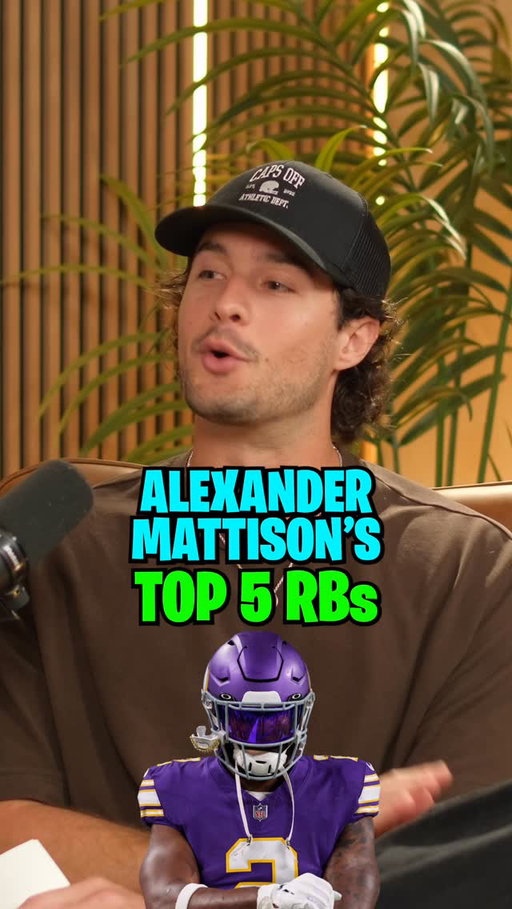Alexander Mattison’s TOP 5 RBs in the league today 👀 @alex_mattison22 

#miamidolphins #finsup #atlantafalcons #falconsnation #philadelphiaeagles #flyeaglesfly🦅 #coltsnation #indianapoliscolts #buffalobills #billsmafia #nfledits