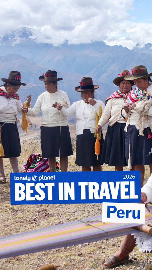 #ad NOW ENTERING: PERU

Think about the best dish you’ve ever tasted. Now triple it. Chef Virgilio Martínez helped redefine Peruvian gastronomy; now he unveils his favorite corners of Cuzco and the Sacred Valley with an itinerary as mouth-watering as it is thrilling (how’s a plunge into Laguna Piuray?). Link in bio for the rest of our 2026 #BestInTravel winners, our top places to visit next year.