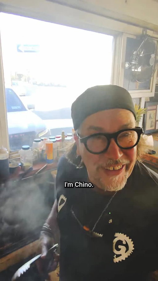 I promised Chino I’d give him a pair of @raybanmeta Glasses if he got a million views on our last video. But only if he showed me another one of his insane hot dogs.

📍 Holydog 
44 W Main St, Middletown, NY 10940

The Ray-Ban Meta Glasses (GEN 1) are currently on sale for Black Friday/Cyber Monday at a discounted price of $239. Available in stores (while supplies last) and online. Ends December 01, 2025. Terms apply: https://www.meta.com/legal/promotional-terms/ Link in bio to shop. #RayBanMetaPartner #AIGlasses