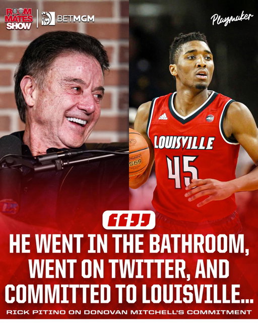 @spidadmitchell was down to 3 schools, none of which were Louisville. Coach Pitino got him to change his mind 💯 @betmgm