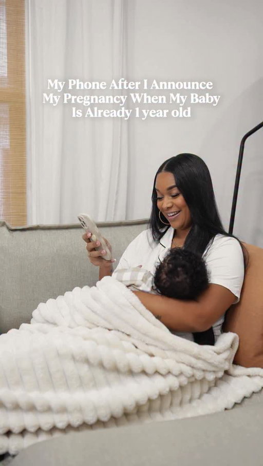 We really just been hiding in plain sight, and loving every minute of it🤭 

as a mom of 5, I 10/10 recommend not sharing your pregnancy until you’re ready, even if it’s not until baby’s born.. it’s a fun challenge lol. 

My job as a content creator made me feel a weird pressure like i eventually had to share because of my huge belly, fat face and pregnancy nose🤥🐽🤣 . 

I knew I had a testimony to share but didn’t like that i felt that “pressure” that comes with being on social media as a job. The weird “expectation” of having to share every part of your life.. especially the strange conversations about the pregnancy brand deals I’d be “missing out on” if I didn’t share🫠 as if I’m here making babies for money??😵‍💫 Such a weird time we live in.

every time i talked to God about if He wanted me to share it, He said no🤷🏽‍♀️ and I loved it lol. Lots of people messaged me calling me fat and told me to start working out but ya know, who cares😂 i enjoyed every bit of my pregnancy offline and the surprised shocks when people in person saw me with a big ol’ belly. Or when I showed up at church with 5 kids and even a year later people thought I was watching someone else’s baby🤣 It’s been a timeee😂 truly, highly recommend 🤭🫶🏽

grateful to finally be sharing it with our internet fam on here who love & support us… you guys mean so much to us and I’m sorry I kept the secret for so long.🥹🫶🏽