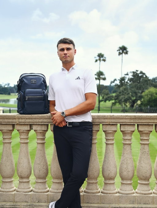 Staying ready on and off the course with @tumitravel #TUMI