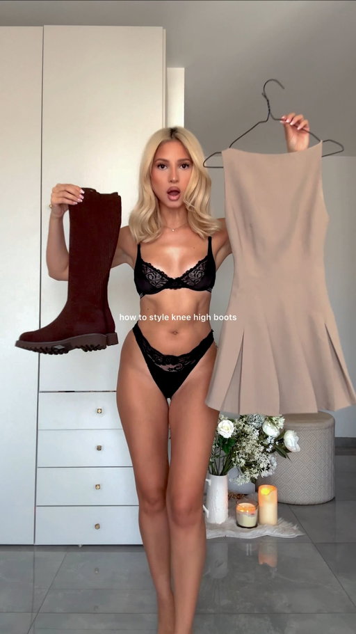 How to style @vivaia_official boots 😮 Outfit 1 or Outfit 2? VOTE BELOW ⬇️ Comment *shop* for a direct link for these boots in your DMs 🤎 /ad THE most comfortable boots of the season.. so soft and so chic ✨ Water-repellent, super stretchy and so WARM!! ❄️ No wonder they’ve gone viral 👏🏻 

Discount Code: Up to 30% off with code "sarahbf" 💕 Tag a bestie who would love these looks 👭 #VIVAIA #vivaiaboots #blackfriday