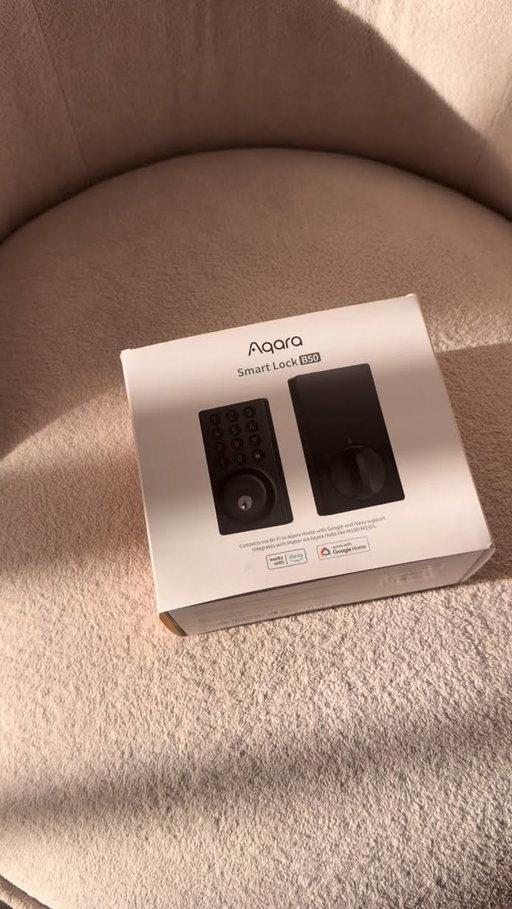 Obsessed with my new Aqara Smart Lock B50 🔐✨ Sleek design, smooth smart access, remote control, and one-time passcodes for guests — it seriously upgraded my home! Check it out at the link 💛 #Aqara #SmartHome #Ad