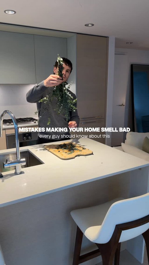 These are some mistakes that are causing your home to smell bad without you even knowing 

#smell #apartment