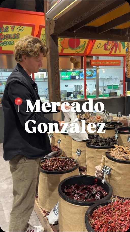 Mercado González is one of those places where you come in with a list… and immediately abandon it. There’s just too much good food to ignore.

My go-tos every time:
• Tacos Los Guichos — asada, al pastor, and suadero tacos
• La Tapatia Birriería — lamb birria
• Entre Nos — spicy mezcalita from the bar
• Carnitas Don Miguel — chicharrón con carne, fresh guac, carnitas to-go
• Carnicería — marinated diezmillo or bistec de ranchera for taco night
• Tortillería — Sonoran flour tortillas
• The cremería — fresh cotija cheese
• El Moro — famous fresh churros

Tonight I grabbed carnitas, both steaks from the carnicería, tortillas, cotija, cilantro/onions… and made some of my favorite tacos I’ve done in a while. The secret? A homemade salsa macha. Recipe is below if you want to make it too ⬇️

Salsa Macha Recipe

Ingredients:
– 2 large dried ancho chiles
– 2 large dried guajillo chiles
– 3–4 chiles de árbol
– ~10 dried chiles de Japones
– 1 corn tortilla
– 5 garlic cloves
– ¼ cup pepitas
– ¼ cup unsalted peanuts
– 1 cup avocado oil
– 1 tsp Mexican oregano
– Salt to taste

Instructions:
Heat the oil over medium and fry the tortilla until crispy; set aside. Toast all the dried chiles for 10–15 seconds per side until they darken, then remove. Turn off the heat and let the garlic cook in the residual heat until lightly golden. Cook the pepitas and peanuts in the warm oil until golden.

Blend the chiles, garlic, and crispy tortilla into a rough paste. Add the toasted nuts, seeds, and warm oil, then blend until smooth. Add salt to taste. It keeps for weeks in the fridge — if it thickens, just stir in a splash of oil.

📍2300 Harbor Blvd, Costa Mesa, CA 92626

#MercadoGonzalez #ad #salsamacha #tacos #ocfoodie