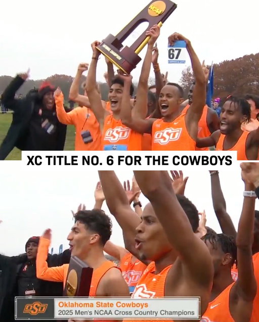 OKLAHOMA STATE BRINGS IT HOME 🏆 TITLE NO. 6.

#NCAAXC x 🎥 ESPNU
