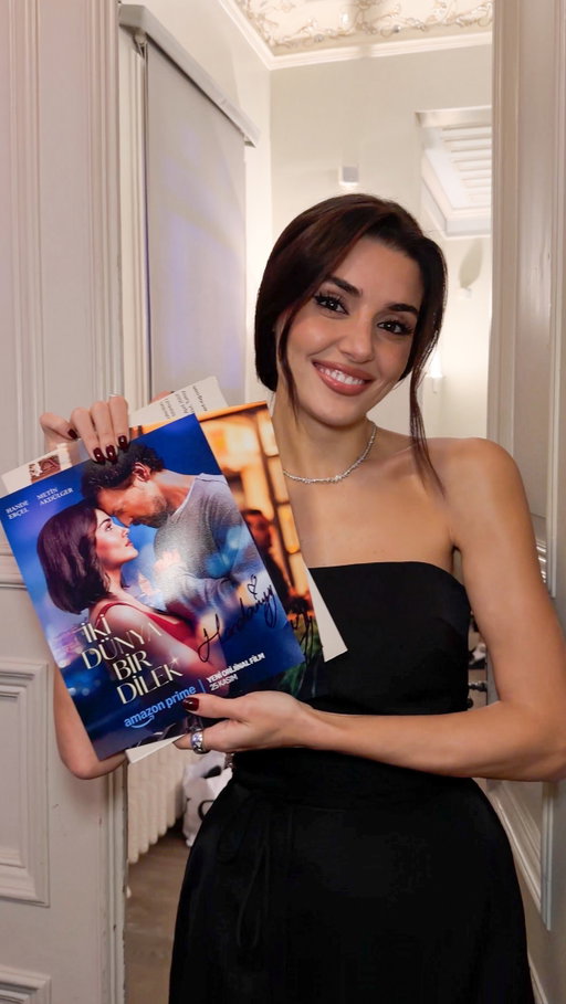 Tüm şansımı burada kullandım! 🤩 @handemiyy 

🎥: #İkiDünyaBirDilek