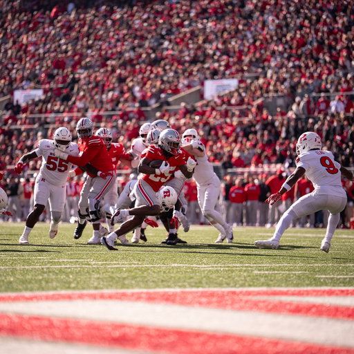 THERE GOES BO, TOUCHDOWN BUCKEYES 🗣️