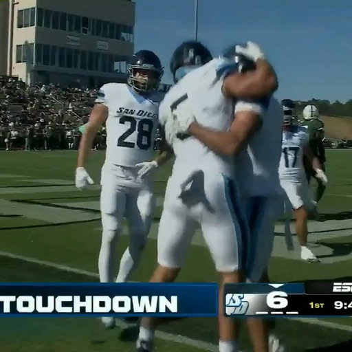 A dominant first drive from Matt Colombo 💪

#GoToreros