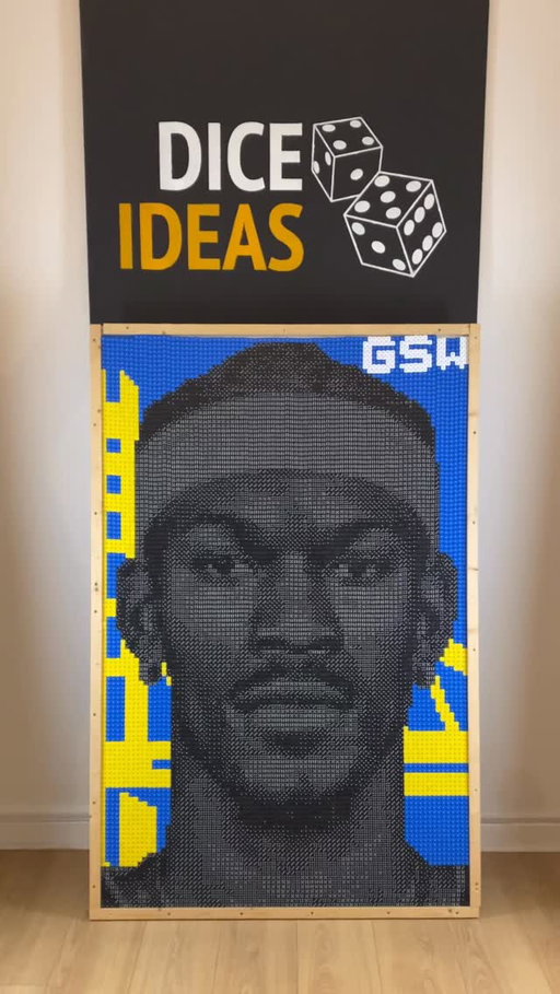 Bucket loads of dice 🪣 🎲 #diceideas #diceart #gsw #jimmybutler #jimmybuckets @jimmybutler