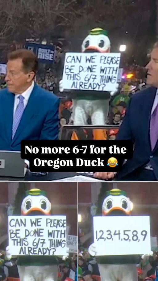 The Oregon Duck would like a word 😆