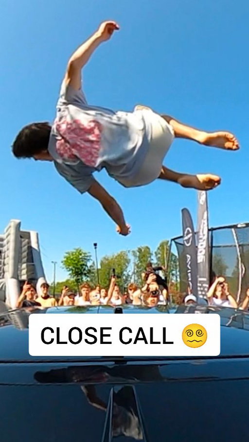 I realized I never posted some of these crazy GoPro angles from the Nissan contest at OMFG 2025! These two tricks were my favorites from the day 🤸🏻‍♂️ Vote for your favorite ✔️

🤸🏻‍♂️: @twin.parkour @kevinfranzen01 
🚘: @nissannorge @nissan 
📸: @gopronordics @gopro @sonyalpha
📍: @oslomovement 

#parkour #freerunning #kong #gainer #flips #backflip  #movement #athlete #trampoline #acon #gtramp #slowmo #slowmotion #gopro #nissan #omfg2025 #sonyalpha