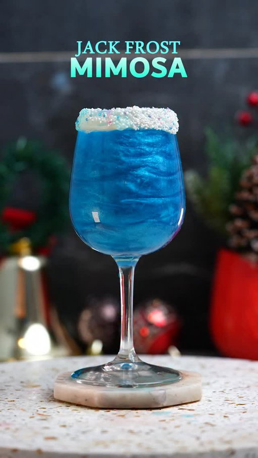 ✨ Comment “BOOK” and get an additional 20% OFF - on top of the already 50% OFF launch pricec for my exclusive 246-recipe Cocktail Book! 📚🍸🔥 

Jack Frost Mimosa! ❄️✨💙
Absolutely delicious 🤤, absolutely beautiful 😍, and guaranteed to make you feel like you’re stepping straight into a winter wonderland ❄️🏔️✨. A little frozen magic in every sip! 🍾✨💫

Recipe:
• 1.5 oz Blue Curaçao 🔵
• 1 oz Pineapple Juice 🍍
• 1 spoon Blue Edible Glitter ✨💙
• 3 oz Champagne 🥂💫

#ChristmasCocktail #HolidayCheers #ChristmasSpirit #CocktailTime #Mixology #CheersToTheHolidays #FestiveDrinks #DrinkUp #HolidayRecipes #MerryMartini #ChristmasDelights #cocktail #bar #bartender #bartenderlife #cocktailsrecipe