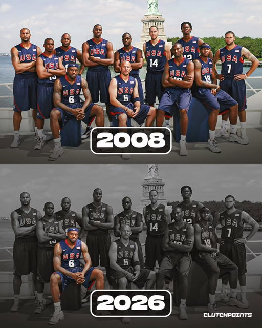 Yeah, Chris Paul calling it a career really does feel like the end of a whole chapter of basketball.

With CP3 stepping away at the end of the season, LeBron will become the only active player left from the 2008 Redeem Team, which is pretty surreal when you think about what that group represented.

Kobe setting the tone, Wade torching defenses off the bench, Melo and Bosh doing a bit of everything, Dwight holding down the paint, and a young CP3 already running the show like a seasoned vet.

They were the Avengers before the Avengers.

Even the Banana Boat crew, once the unofficial symbol of that era, is basically fully retired now, with LeBron standing alone as the last one still going.

When Chris takes the floor for the final time, every single player who stood on that podium in Beijing will be done…except for LeBron, who’s somehow still performing at a level that makes no sense.

Props to CP3 on an incredible run. One of the smartest, most precise point guards the game has ever seen.

The league’s definitely going to feel different without the Point God.