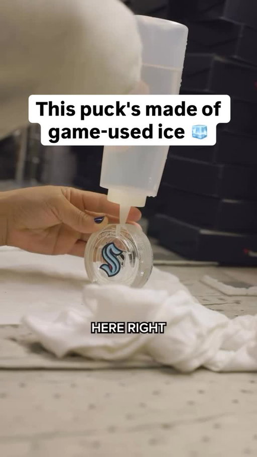Go behind the scenes with us as we make a fresh batch of crystal pucks 🏒