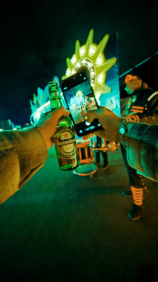 A beer for every moment at the #LasVegasGP 🍻 @heineken_us