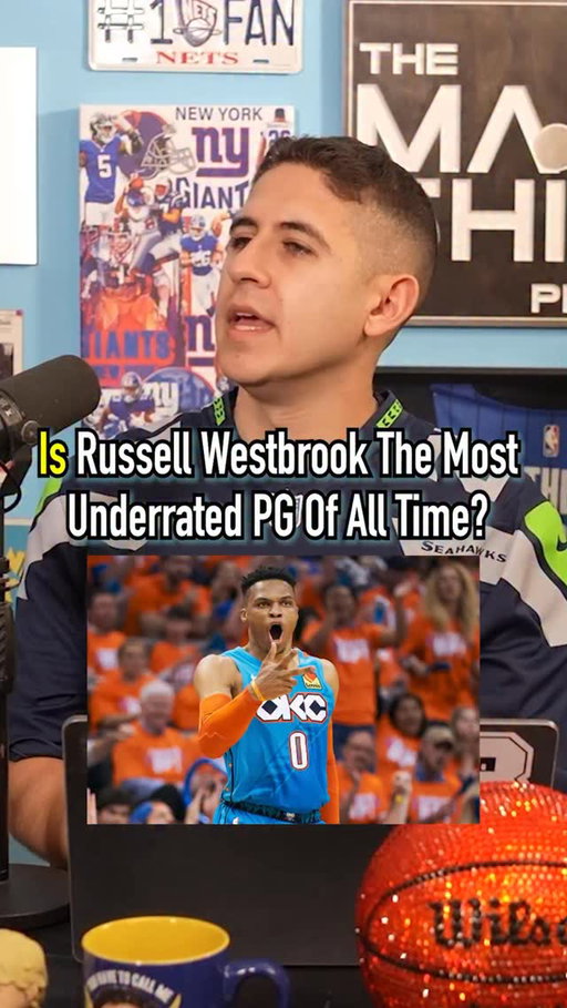 IS RUSSELL WESTBROOK THE MOST UNDERRATED POINT GUARD OF ALL TIME? #reels #nba #basketball