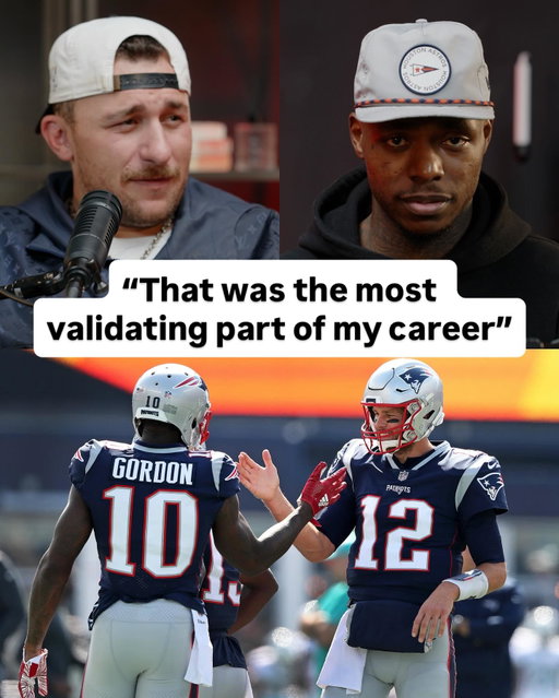 Josh Gordon on playing with the 🐐 on the Pats