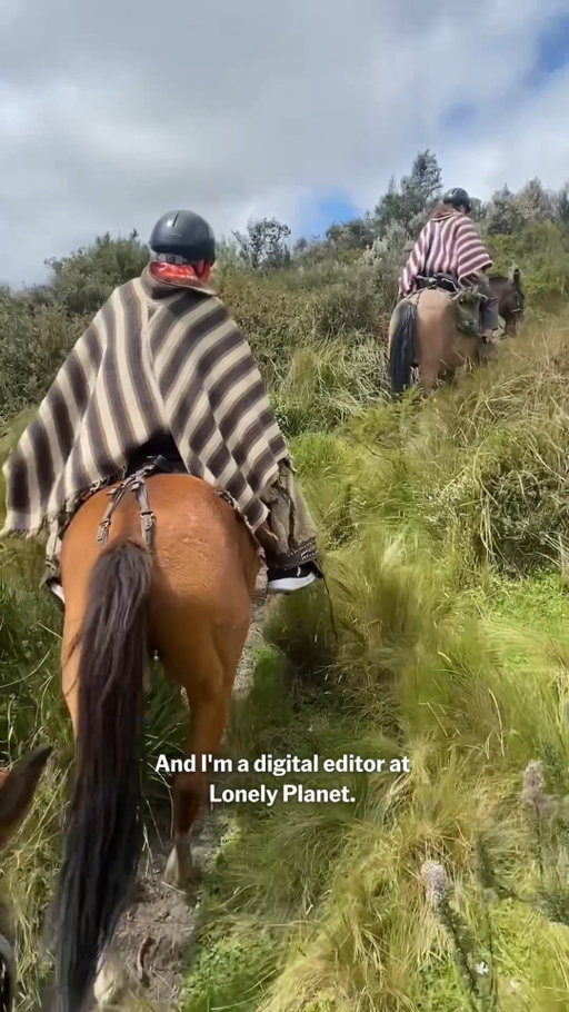 “We spent three days in the Andes at Hacienda el Porvenir, a family-run hacienda nestled between four volcanoes,” says Lonely Planet editor @chamidaeford, who traveled with her mom across Ecuador's vast, diverse landscapes. Thanks to @lpjourneys, they got to experience a day in the life of an Andean cowboy riding horses across the highlands – one of our 2026 #BestInTravel experiences. ”It was definitely one of the highlights of my year.” Link in bio for our full list of top travel experiences to do next year 🔗