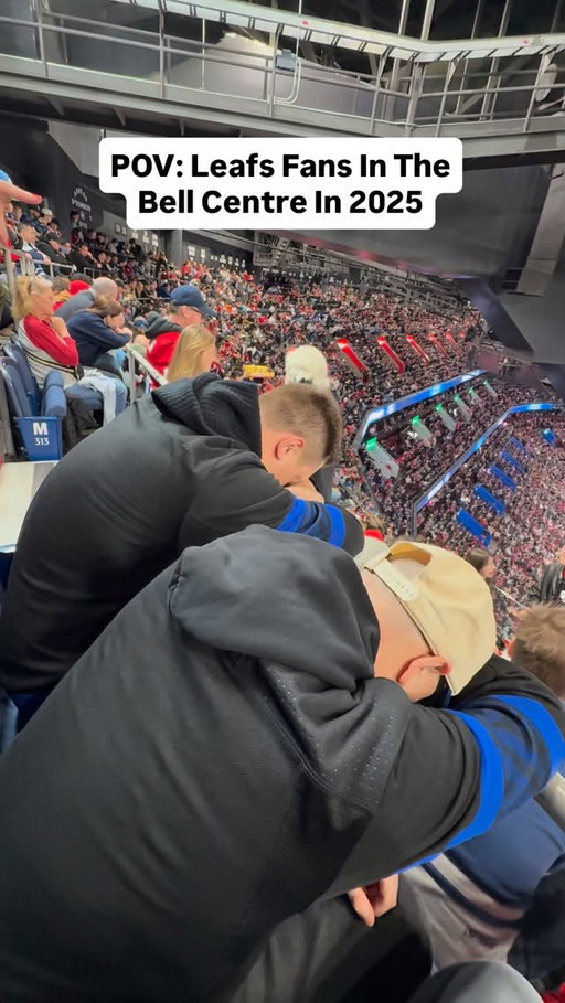 It's hard to be a Leafs fan right now man...

#leafs #Toronto #nhl #hockey #mapleleafs #canadiens #gohabsgo #habs #fancam #fans #hockeyfan #nhlfan #sports