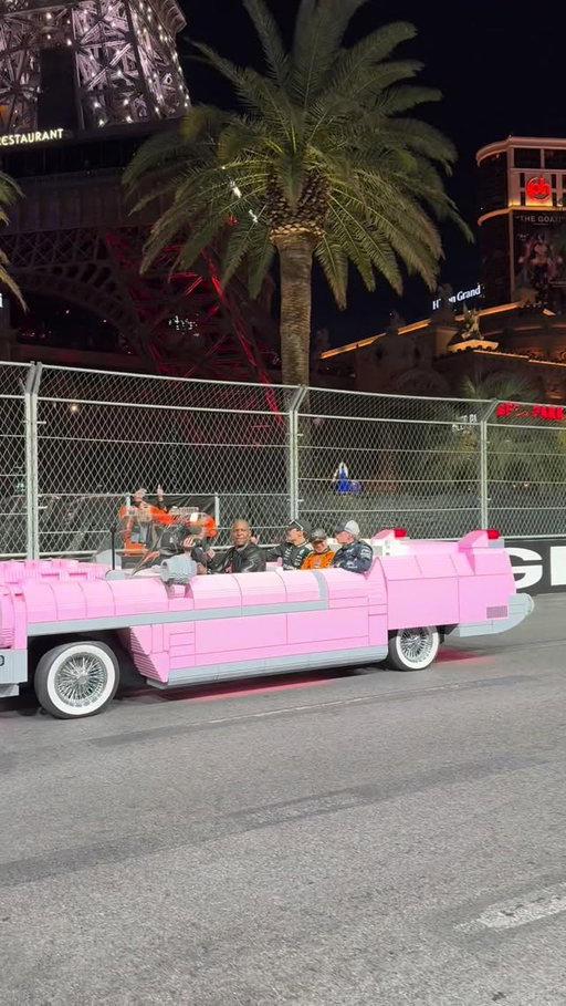 Best uber ride ever! 🤩 

#LasVegasGP #F1