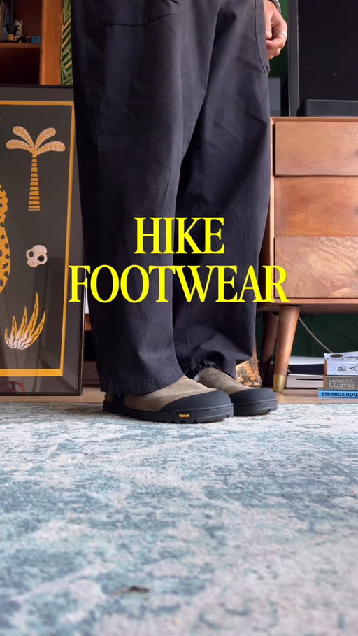 Hike footwear for every vibe. My 4 top outdoor-ing footwear.

@roahiking Neal
@bedrocksandals Mountain Clog
@salomon X-ALP Leather
@dannerboots Mountain Light Gore-tex