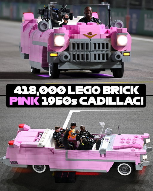 The Vegas cooldown car, as iconic as ever 🤩

And this time, it's made entirely of LEGO and driven by Terry Crews!

#F1 #Formula1 #LasVegasGP @terrycrews @lego