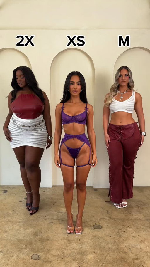 Black Friday Starts NOW! Shop 50% OFF EVERYTHING! 😱⁠
🔎 Wild West Faux Leather Pant⁠
🔎 Key West Mami Skirt Set⁠
🔎 On The Horizon Chain Belt⁠
🔎 Anywhere With You Satin 3 Piece Set⁠
🔎 The Best View Lace 2 Piece Set⁠
🔎 Not Phased Mesh Bodysuit⁠
🔎 Playing Nice Pleated Micro Mini Skirt⁠
🔎 Can’t Handle Me Knee High Boots⁠
🔎 Icon Living Handbag⁠
🔎 After Hours Lace Pant Set⁠
🔎 Love On Lock Corset Top⁠
🔎 Alora Ponte Bubble Hem Mini Skirt⁠