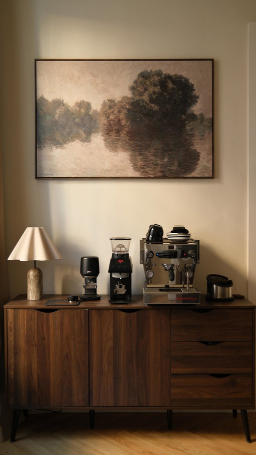 My adult money well spent 🫎
•
•
•
•
•
#coffee #homebarista #interiordesign