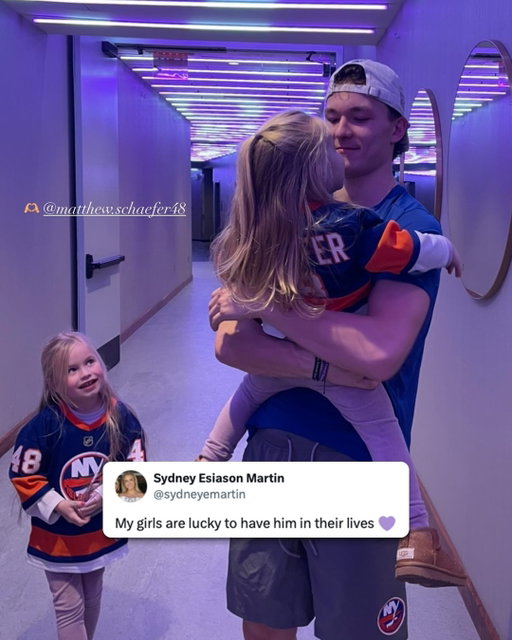 A whole lot of love for @matthew.schaefer48 from the Martin family 💜

(via @sydneyemartin)