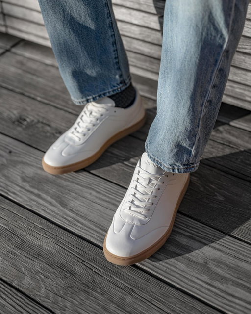 Meet The Atlas—our newest minimal sneaker. Luxury materials up top, anti-slip rubber underneath, and our signature heat-activated insole hidden inside.