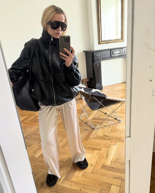 Phoebe Philo-esque farmers’ market look and a glimpse of life with a 3 year old