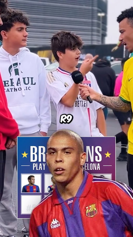 The boys rocking with Barcelona!👀🫡

#soccer #football #barcelona #trivia #brazil