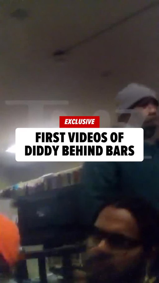 EXCLUSIVE 🚨 New video shows Diddy wrapping up his work for the evening on Friday at Fort Dix's media library located in the chapel, where he helps gives movies and religious materials to inmates.