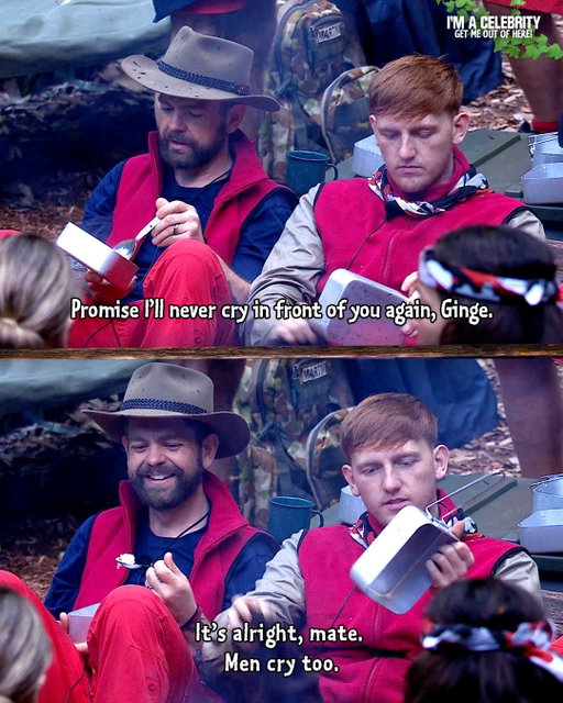 Say it louder for the people in the back, Ginge 💜