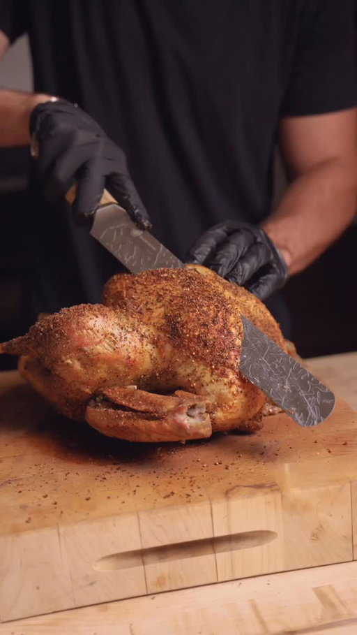 How to Carve a Turkey

Though… at the end of the day, the “right” to equal turkey skin is not a democracy so if you are the one slicing, use this information as you see fit 😉.

Hope everyone has a great Thanksgiving!

Check out my last videos for Turkey recipes! One classic oven roasted, one marinated turkey, and one deep fried.

@eatmaxjerky is 40% off for Black Friday! Take advantage for the perfect holiday gift with code HOLIDAY40

🎥 @sophiagreb @kylekrasker 

#turkey #thanksgiving #howto #learning
