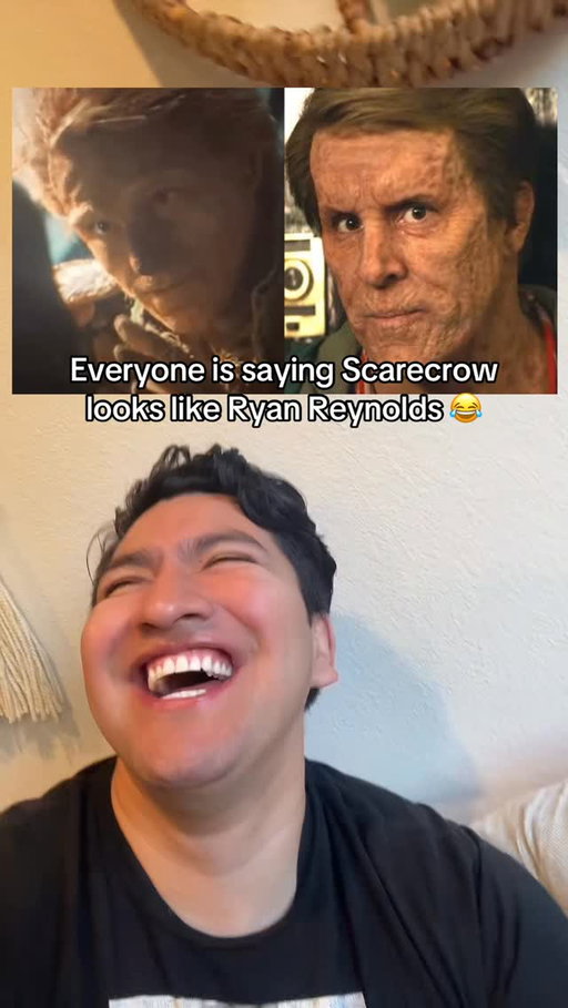 Everyone is saying Scarecrow looks like Ryan Reynolds 😂 @blurayangel 

#wickedforgood #wicked #ryanreynolds #blurayangel #fiyero