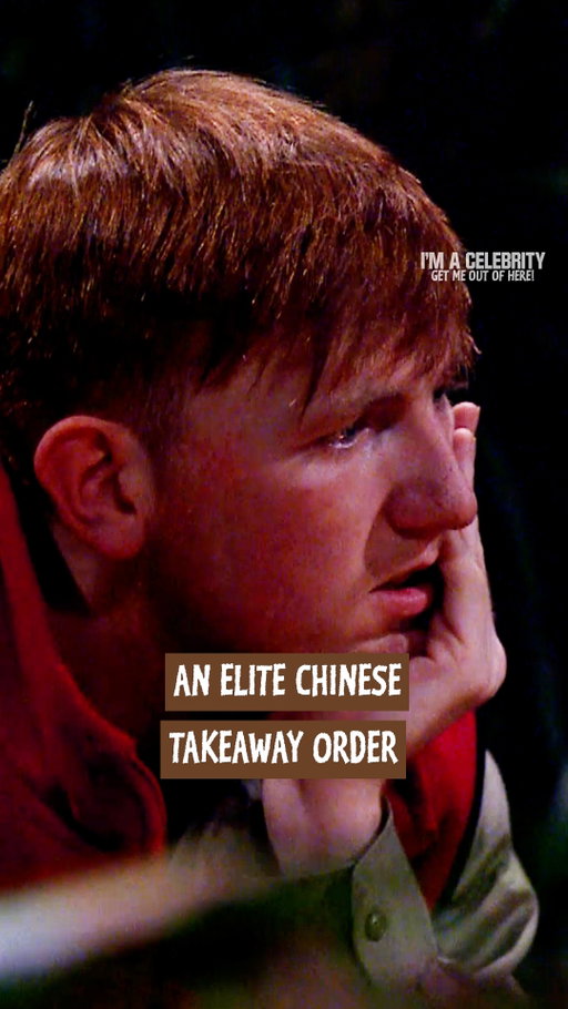 Ginge is channelling Smithy 🥡 What do you rate his takeaway order?