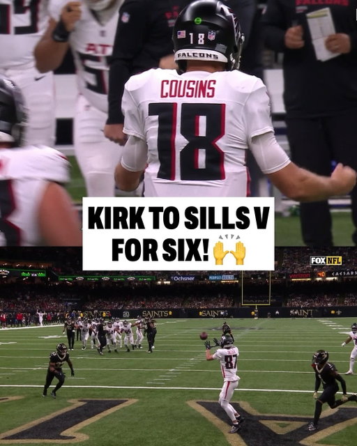 The first of his career! 👏 👏 @davidsillsv 

FOX, NFL+