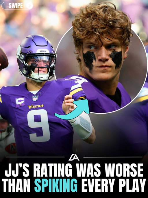 Follow @idailyathlete for the best Football & Basketball content on Instagram 🏈 🏀

JJ McCarthy just delivered one of the wildest QB stat lines you’ll ever see. His passer rating today was a 34.2… which is actually lower than the rating a quarterback gets for spiking the ball on every single play.

A QB who intentionally spikes the ball every snap earns a 39.6 by formula… it’s literally the baseline for doing nothing but throwing it straight into the ground. That’s how rough this outing was for the Vikings rookie.