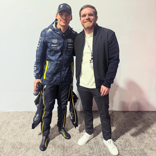 Congrats, big dawg @maxverstappen1 👏 fun to be a part of @f1lasvegas ! Got to work with some great people. Got some new shirts. Threw some dice. Need to catch up on sleep. #f1 #lasvegas #racing #carsareneat
