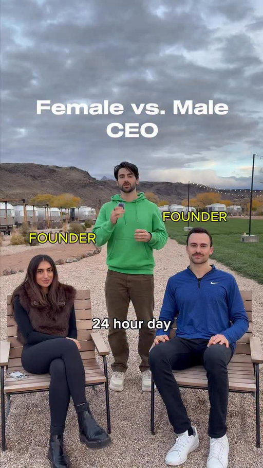 so who do you think works harder? 🤣
