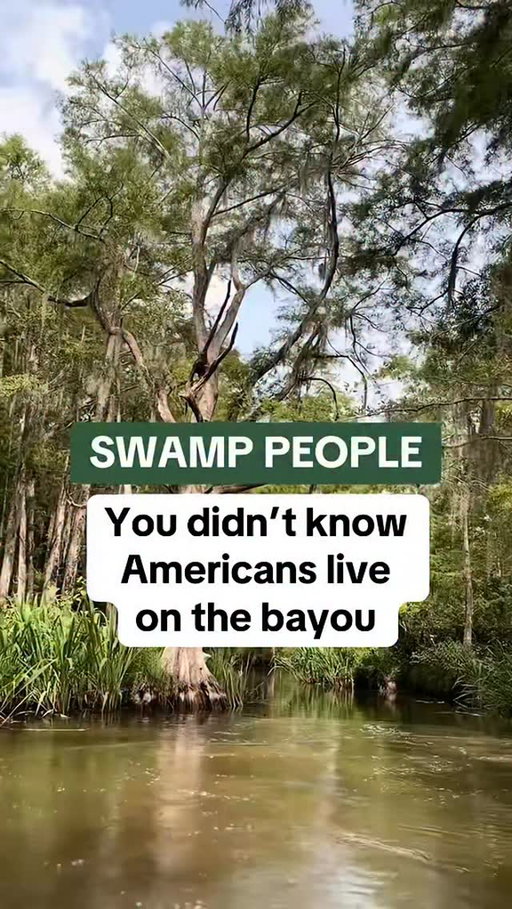 You didn’t know Americans live like this…👀🌿

Only 0.5% of Americans live in Bayou country — that’s fewer than 2 million people — and life out here is unlike anywhere else in the U.S😱🐊⛵️

A few wild Bayou facts:
🐍 Home to massive snakes, gators & some of the most biodiverse wetlands in America
🏚️ Many communities are still recovering from catastrophic storms like Katrina
🦟 The bugs? BRUTAL. Locals are basically built different
🌾 Entire towns sit on floating wetlands + raised homes over the water
🌧️ Flooding + disappearing land are real challenges they face daily

This is the real Bayou — beautiful, dangerous, historic, resilient.

Would you live here? Follow if you want to know more unique places?

#bayoulife #louisianabayou #americansouth #hiddenamerica #swamplife #swamppeople #swamp #neworleans #louisiana #nolalife #katrina #hurricanekatrina #americanhistory