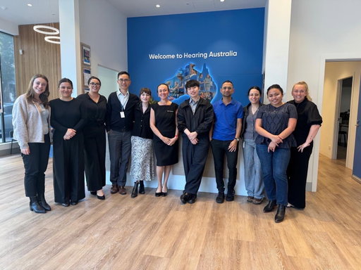 This year, our Parramatta Hearing Centre team is marking an incredible 70 years of combined expertise. Six amazing team members, from audiologists to customer service officers, are celebrating important career milestones at Hearing Australia – a testament to their passion, commitment and the positive impact they’ve had on our people, clients and community. Centre Manager Lauren shares, “It’s incredibly special to celebrate these milestones together, with five people reaching 10 years of service and one audiologist achieving 20 years with Hearing Australia. Each person brings something unique to our centre, and their commitment to our clients and each other is what makes our team so strong and supportive.” We’re proud to shine a light on this powerhouse team and the meaningful difference they make every day – because it matters more at Hearing Australia.